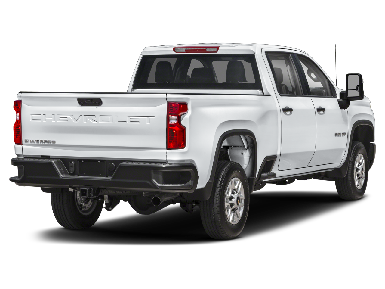 2025 Chevrolet Silverado 2500 HD — rear three-quarter view