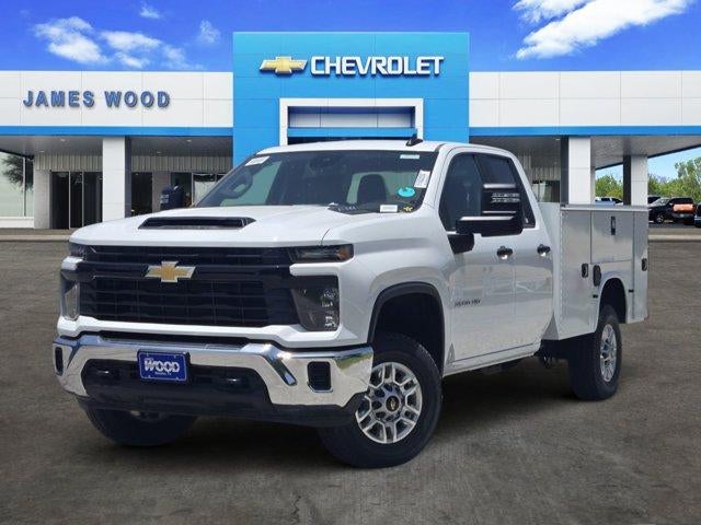 2026 Chevrolet Silverado 2500 HD WT in Summit White — front three-quarter view