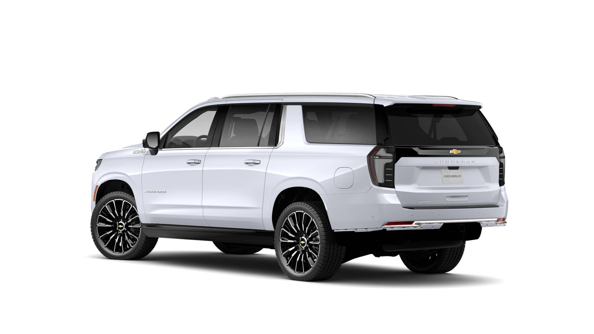 2026 Chevrolet Suburban — rear three-quarter view