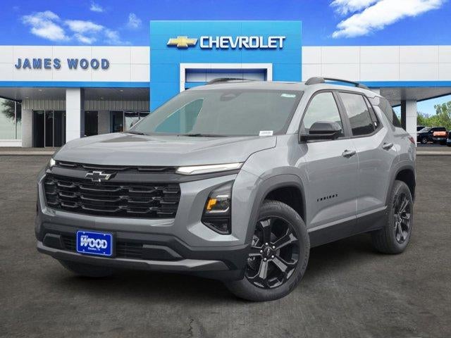 2026 Chevrolet Equinox LT in Sterling Gray Metallic — front three-quarter view